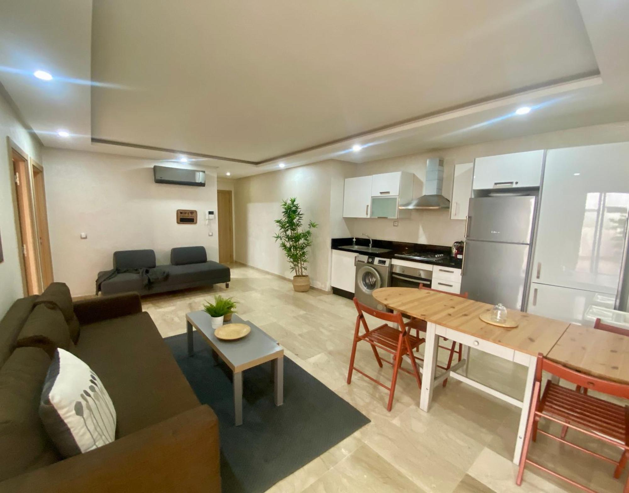 Appartement Pres De Novotel Face Au Parc Welcome Stay Мохаммедия Экстерьер фото